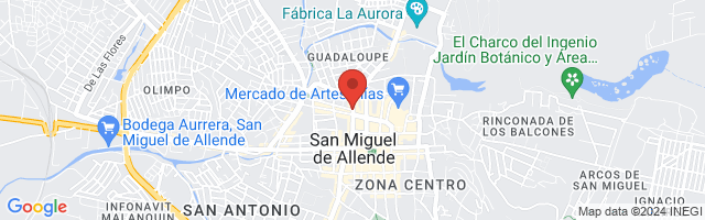 Property 2744 Map in San Miguel de Allende
