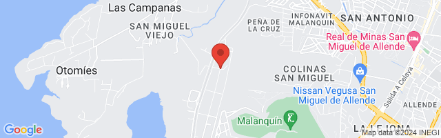 Property 2761 Map in San Miguel de Allende