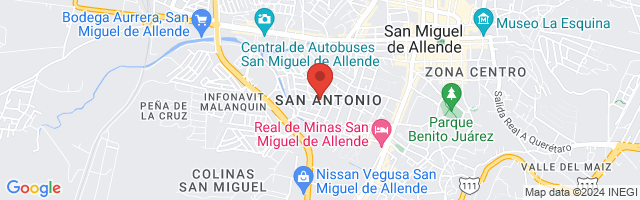 Property 2771 Map in San Miguel de Allende