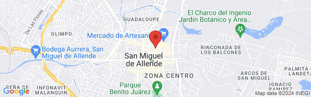 Property 2773 Map in San Miguel de Allende