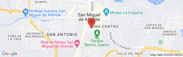 Property 2779 Map in San Miguel de Allende