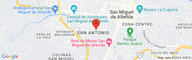 Property 2780 Map in San Miguel de Allende