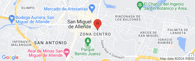 Property 2790 Map in San Miguel de Allende