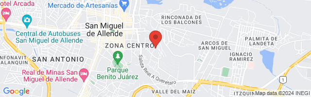 Property 2798 Map in San Miguel de Allende