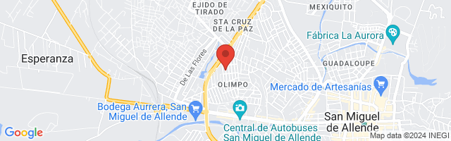 Property 2811 Map in San Miguel de Allende