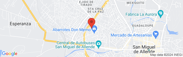 Property 2812 Map in San Miguel de Allende