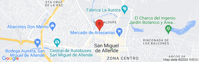Property 2816 Map in San Miguel de Allende