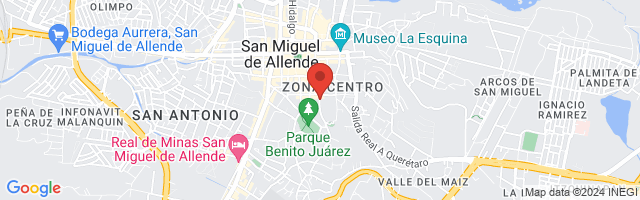 Property 2824 Map in San Miguel de Allende