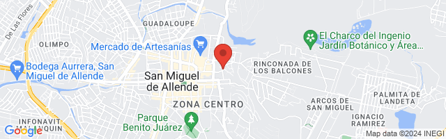 Property 2836 Map in San Miguel de Allende