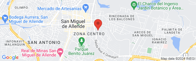 Property 2842 Map in San Miguel de Allende