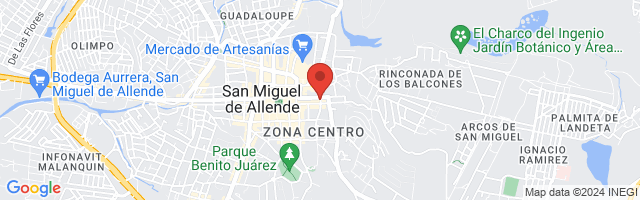 Property 2852 Map in San Miguel de Allende
