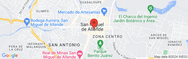 Property 2870 Map in San Miguel de Allende