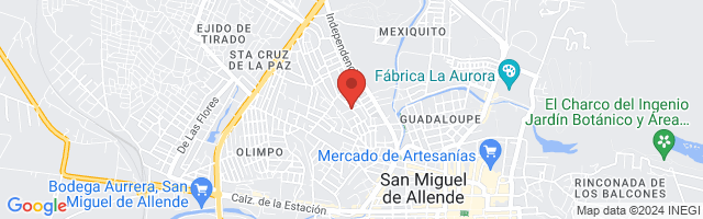 Property 2881 Map in San Miguel de Allende