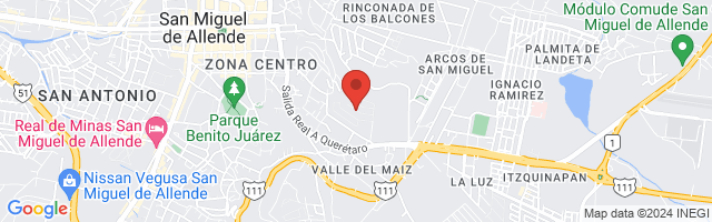 Property 2902 Map in San Miguel de Allende