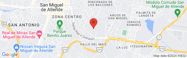 Property 2903 Map in San Miguel de Allende