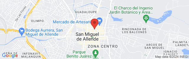 Property 2904 Map in San Miguel de Allende
