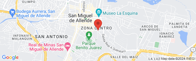 Property 2919 Map in San Miguel de Allende