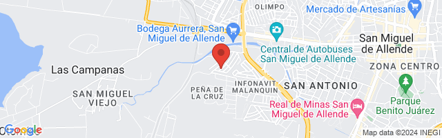 Property 2920 Map in San Miguel de Allende
