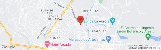 Property 2924 Map in San Miguel de Allende
