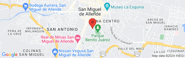 Property 2948 Map in San Miguel de Allende