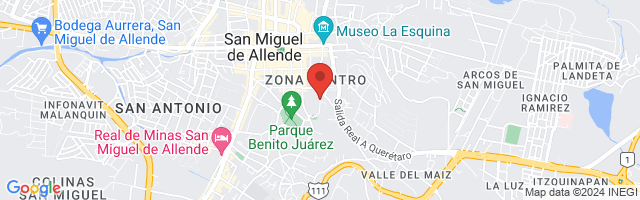 Property 2956 Map in San Miguel de Allende