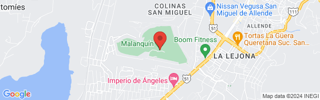 Property 2998 Map in San Miguel de Allende