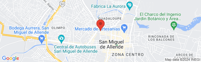 Property 3069 Map in San Miguel de Allende