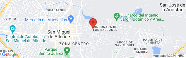 Property 3084 Map in San Miguel de Allende