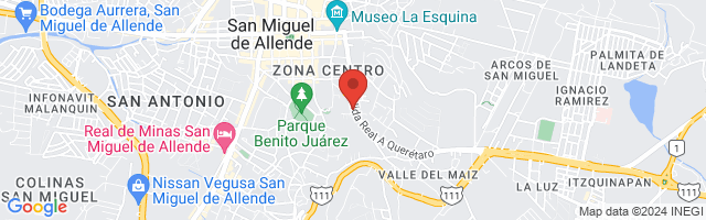 Property 3086 Map in San Miguel de Allende