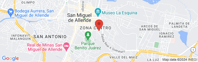 Property 3193 Map in San Miguel de Allende