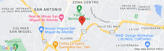 Property 3216 Map in San Miguel de Allende