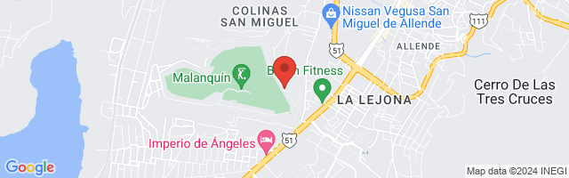 Property 3224 Map in San Miguel de Allende