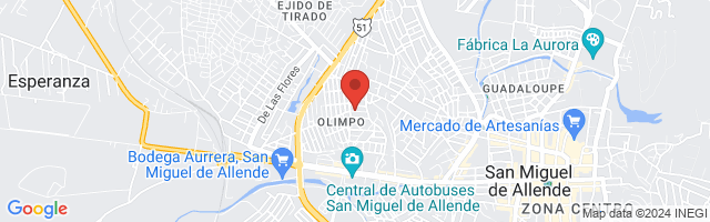 Property 556 Map in San Miguel de Allende