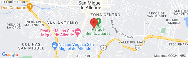 Property 1245 Map in San Miguel de Allende
