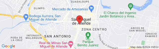 Property 1544 Map in San Miguel de Allende