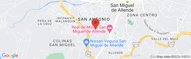 Property 1720 Map in San Miguel de Allende