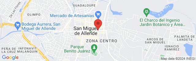 Property 1723 Map in San Miguel de Allende