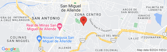 Property 1956 Map in San Miguel de Allende