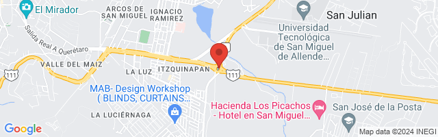 Property 1961 Map in San Miguel de Allende