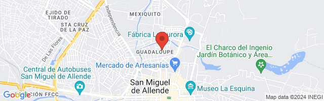 Property 2121 Map in San Miguel de Allende