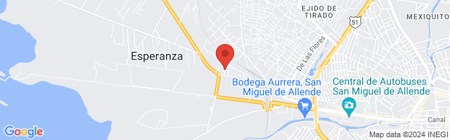 Property 2127 Map in San Miguel de Allende