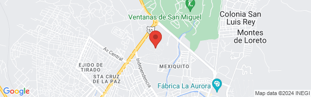 Property 2140 Map in San Miguel de Allende