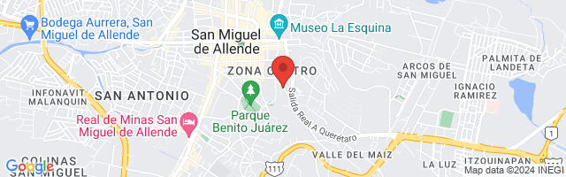 Property 2176 Map in San Miguel de Allende