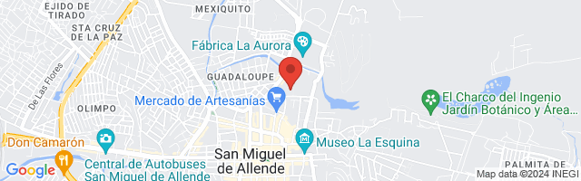 Property 2200 Map in San Miguel de Allende