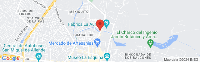 Property 2225 Map in San Miguel de Allende