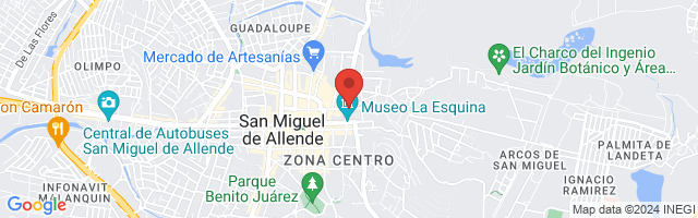 Property 2240 Map in San Miguel de Allende