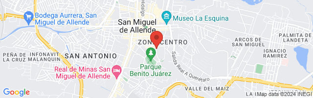 Property 2258 Map in San Miguel de Allende