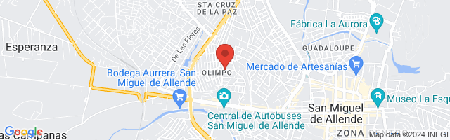 Property 2267 Map in San Miguel de Allende