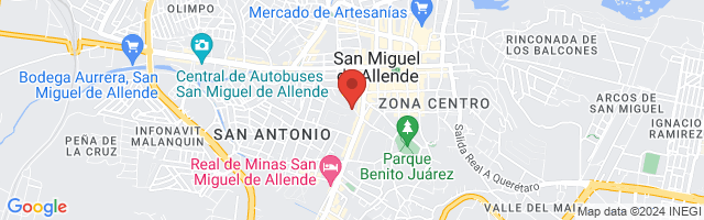 Property 2302 Map in San Miguel de Allende