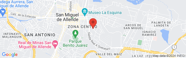Property 2306 Map in San Miguel de Allende